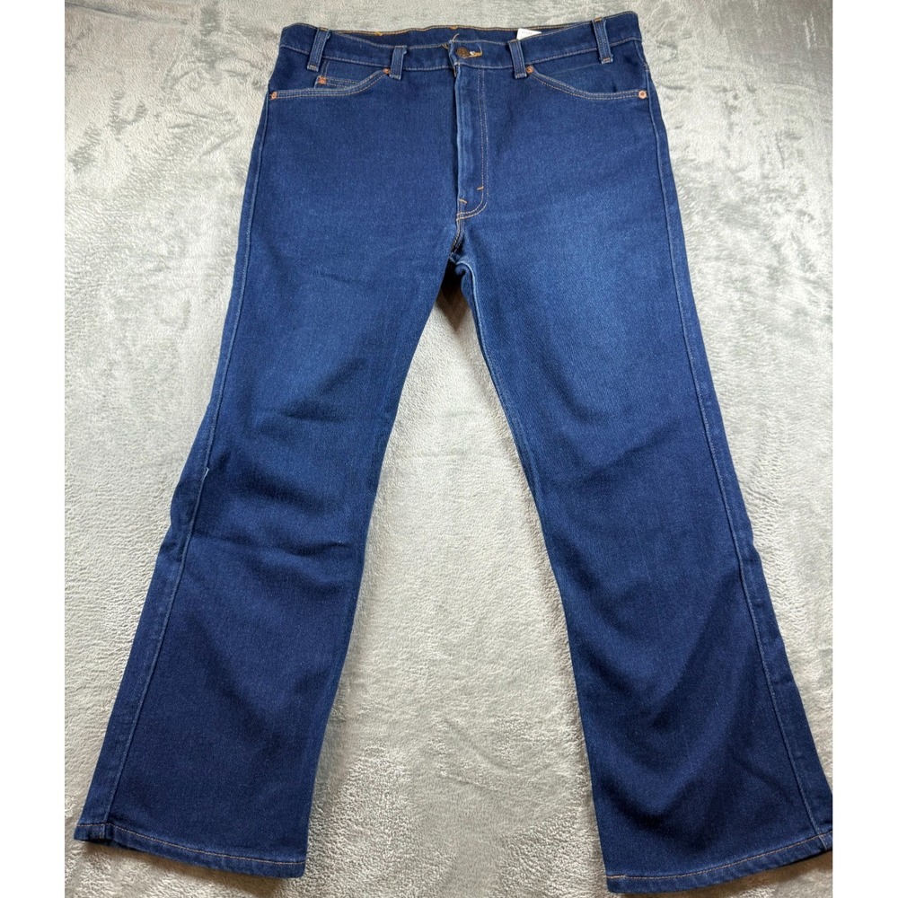 Vintage Levi's 517 Jeans 38x30 USA Made Bootcut Orange Tab 90s 517-2017 Denim